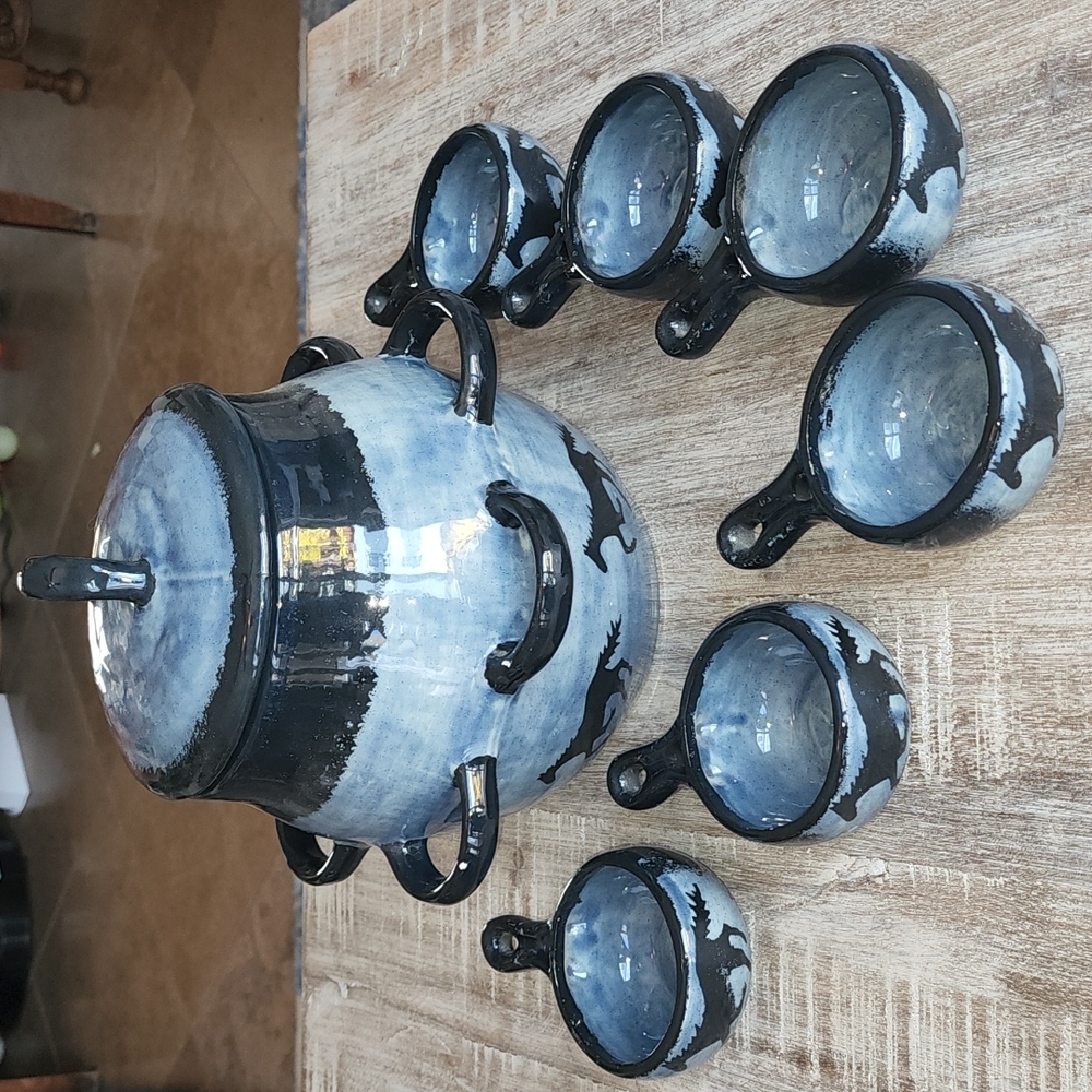Hand-crafted Bean Pot